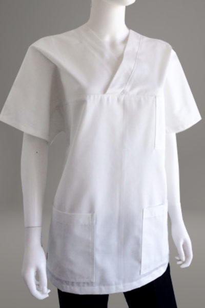 VIP - Uniformes médicos y pantalones unisex - blanco