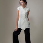 Yin - weiss top